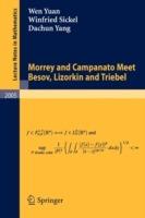 Morrey and Campanato Meet Besov, Lizorkin and Triebel - Wen Yuan,Winfried Sickel,Dachun Yang - cover
