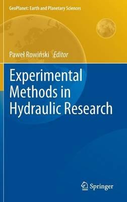 Experimental Methods in Hydraulic Research - cover