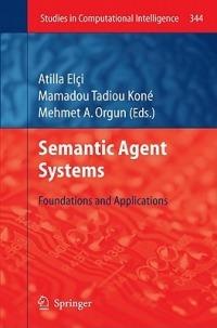 Semantic Agent Systems: Foundations and Applications - cover