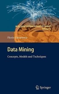 Data Mining: Concepts, Models and Techniques - Florin Gorunescu - cover