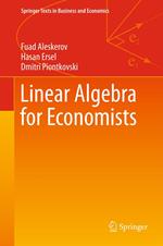 Linear Algebra for Economists
