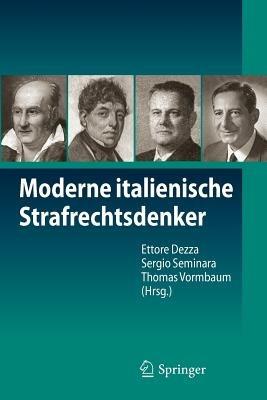 Moderne italienische Strafrechtsdenker - cover