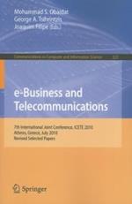 e-Business and Telecommunications: 7th International Joint Conference, ICETE, Athens, Greece, July 26-28, 2010, Revised Selected Papers