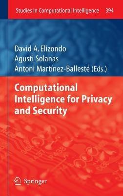 Computational Intelligence for Privacy and Security - cover