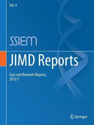 JIMD Reports - Case and Research Reports, 2012/1 - cover