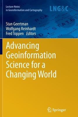 Advancing Geoinformation Science for a Changing World - cover