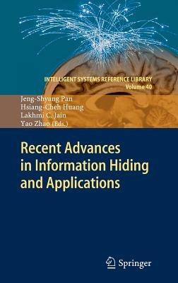 Recent Advances in Information Hiding and Applications - cover
