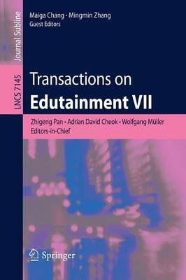 Transactions on Edutainment VII - cover
