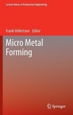Micro Metal Forming - cover