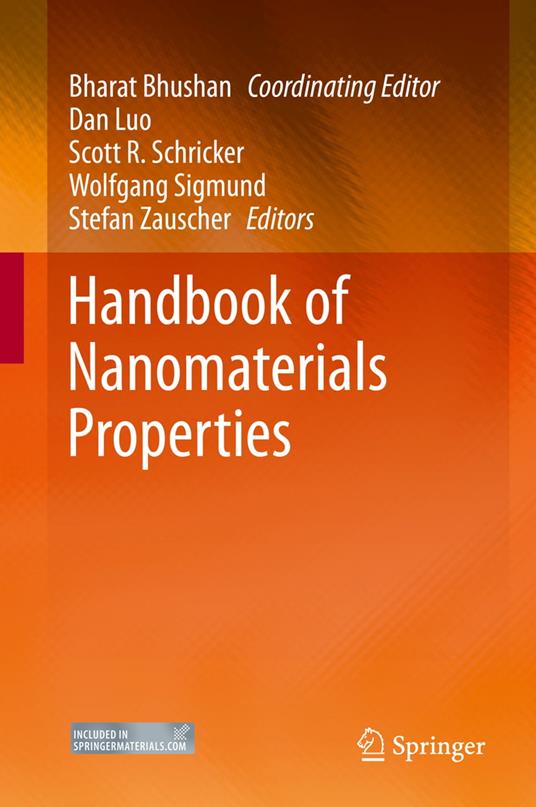 Handbook of Nanomaterials Properties