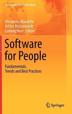 Software for People: Fundamentals, Trends and Best Practices - cover