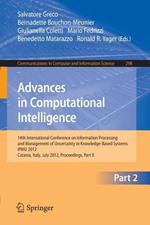 Advances in Computational Intelligence, Part II: 14th International Conference on Information Processing and Management of Uncertainty in Knowledge-Based Systems, IPMU 2012, Catania, Italy, July 9 - 13, 2012. Proceedings, Part II