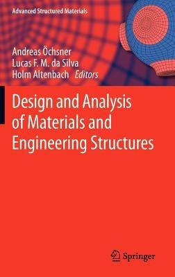 Design and Analysis of Materials and Engineering Structures - cover