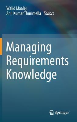 Managing Requirements Knowledge - cover