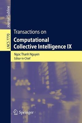 Transactions on Computational Collective Intelligence IX - cover