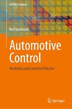 Automotive Control: Modeling and Control of Vehicles