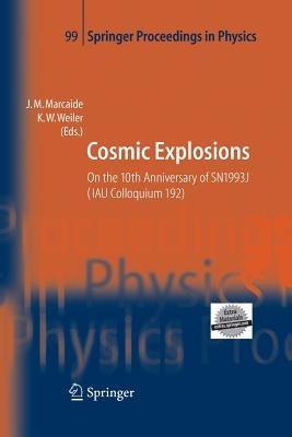 Cosmic Explosions: On the 10th Anniversary of SN1993J (IAU Colloquium 192) - cover