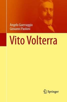 Vito Volterra - Angelo Guerraggio,Giovanni Paoloni - cover