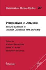 Perspectives in Analysis: Essays in Honor of Lennart Carleson's 75th Birthday