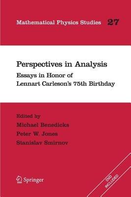 Perspectives in Analysis: Essays in Honor of Lennart Carleson's 75th Birthday - cover