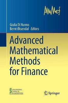 Advanced Mathematical Methods for Finance - cover