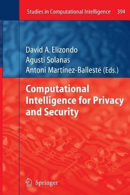 Computational Intelligence for Privacy and Security - cover