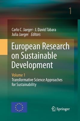 European Research on Sustainable Development: Volume 1: Transformative Science Approaches for Sustainability - cover