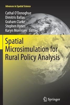 Spatial Microsimulation for Rural Policy Analysis - cover