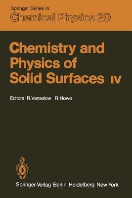Chemistry and Physics of Solid Surfaces IV - cover