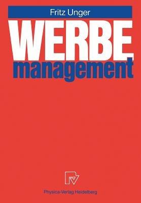 Werbemanagement - Fritz Unger - cover