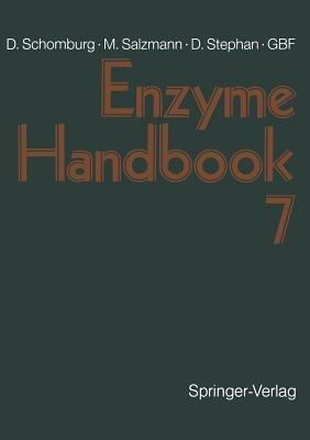 Enzyme Handbook 7: Class 1.5–1.12: Oxidoreductases - cover