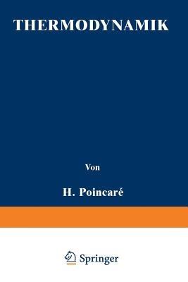 Thermodynamik - H. Poincaré,J. Blondin,W. Jaeger - cover