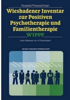 Wiesbadener Inventar zur Positiven Psychotherapie und Familientherapie WIPPF - Nossrat Peseschkian - cover