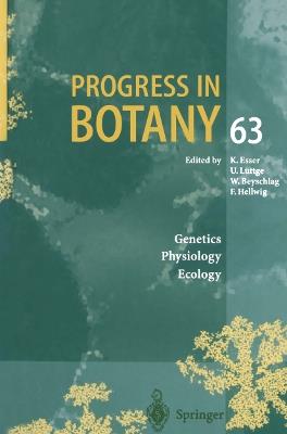 Progress in Botany: Genetics. Physiology. Ecology - Karl Esser - cover