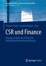 CSR und Finance: Beitrag und Rolle des CFO für eine Nachhaltige Unternehmensführung