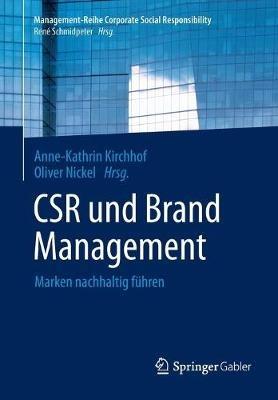 CSR und Brand Management: Marken nachhaltig führen - cover