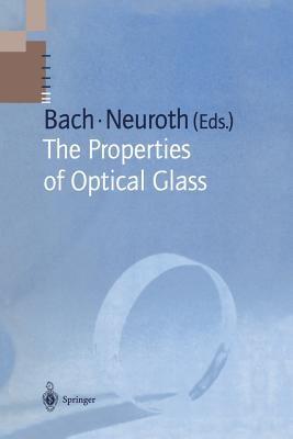 The Properties of Optical Glass - cover