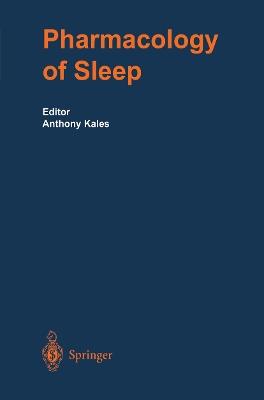 The Pharmacology of Sleep - cover