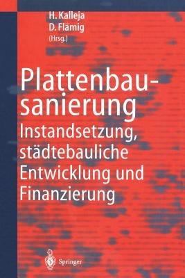 Plattenbausanierung: Instandsetzung, städtebauliche Entwicklung und Finanzierung - cover
