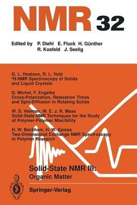 Solid-State NMR III Organic Matter: Organic Matter - cover