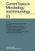 Current Topics in Microbiology and Immunology / Ergebnisse der Mikrobiologie und Immunitätsforschung