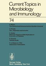 Current Topics in Microbiology and Immunology / Ergebnisse der Mikrobiologie und Immunitätsforschung: Volume 74