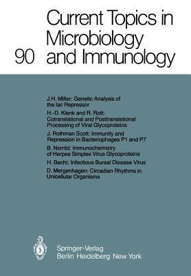 Current Topics in Microbiology and Immunology - W. Arber,W. Braun,F. Cramer - cover