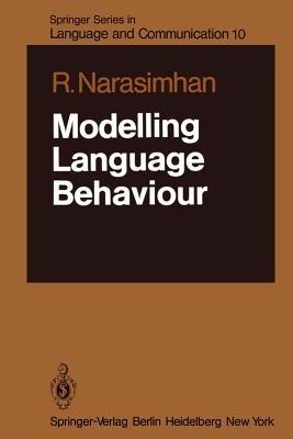 Modelling Language Behaviour - R. Narasimhan - cover