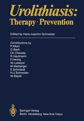 Urolithiasis: Therapy · Prevention - cover