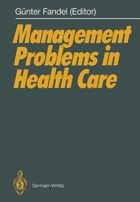 Management Problems in Health Care - cover
