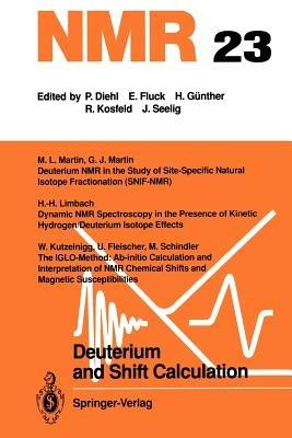 Deuterium and Shift Calculation - cover