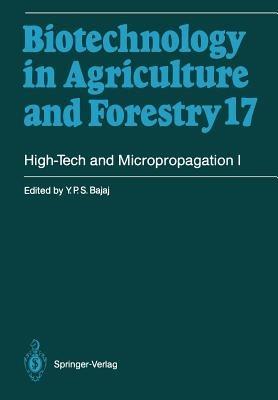 High-Tech and Micropropagation I - Y. P. S. Bajaj - cover