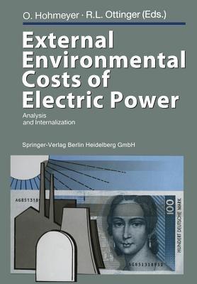 External Environmental Costs of Electric Power: Analysis and Internalization - cover