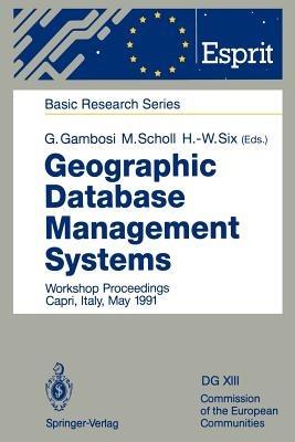 Geographic Database Management Systems: Workshop Proceedings Capri, Italy, May 1991 - cover